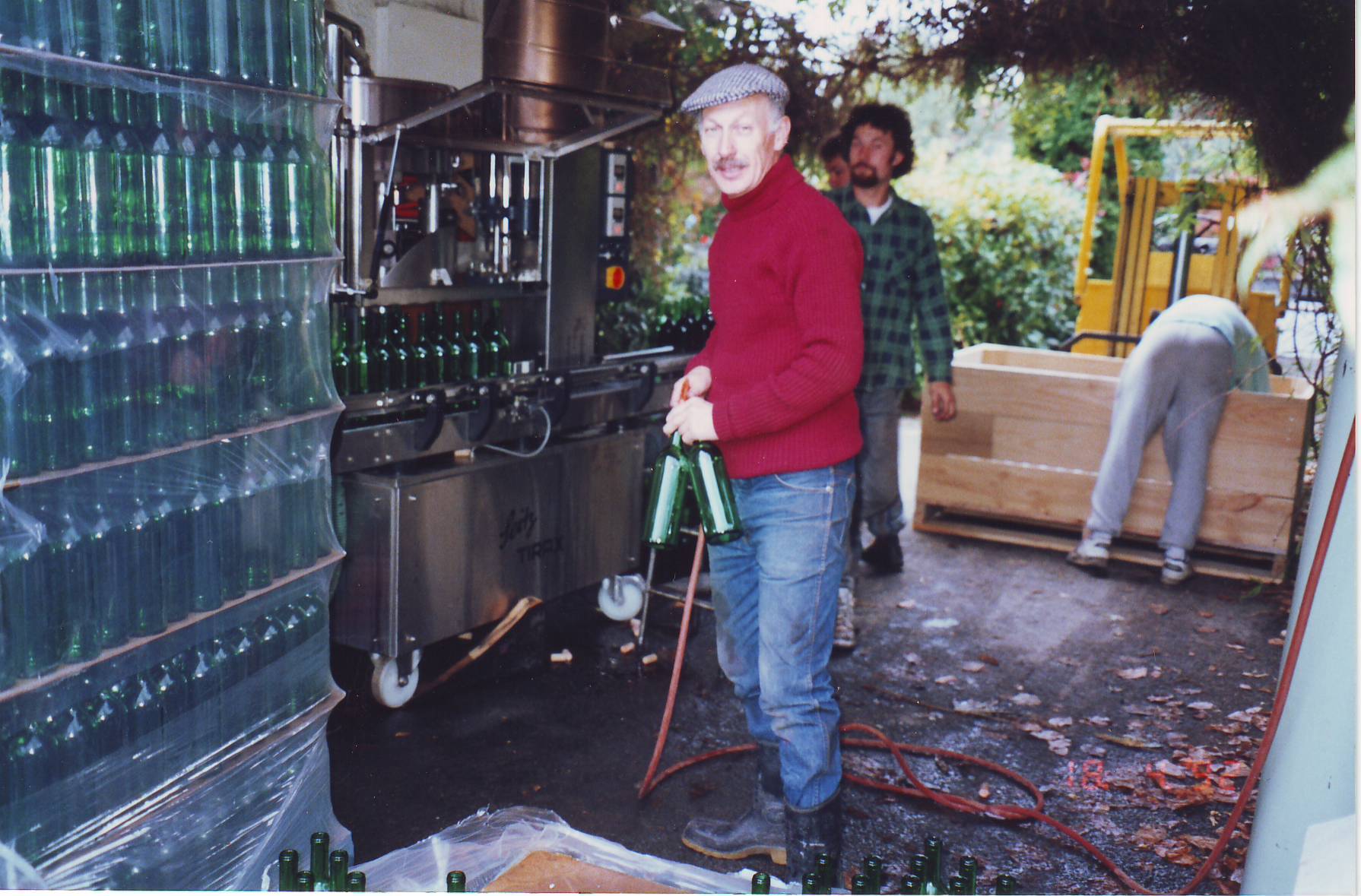 Ivan Donaldson making the first vintage