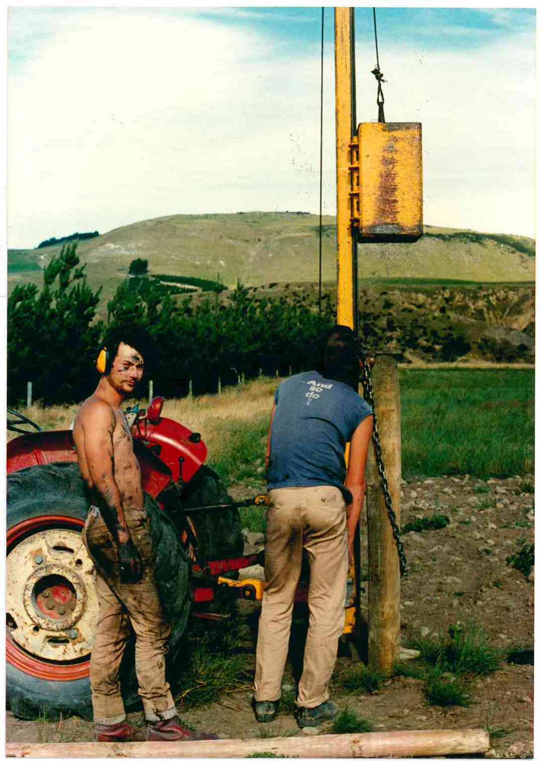 Mat Donaldson driving posts